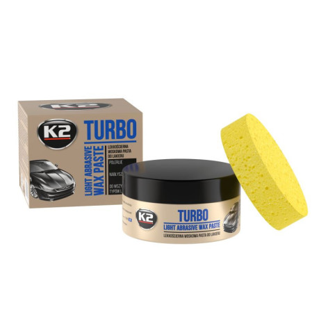 K2 TURBO LEKKOŚCIERNA PASTA DO LAKIERU 250G + APLIKATOR