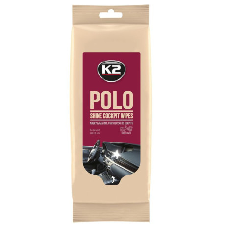K2- POLO SHINE WIPES CHUSTECZKI DO KOKPITU